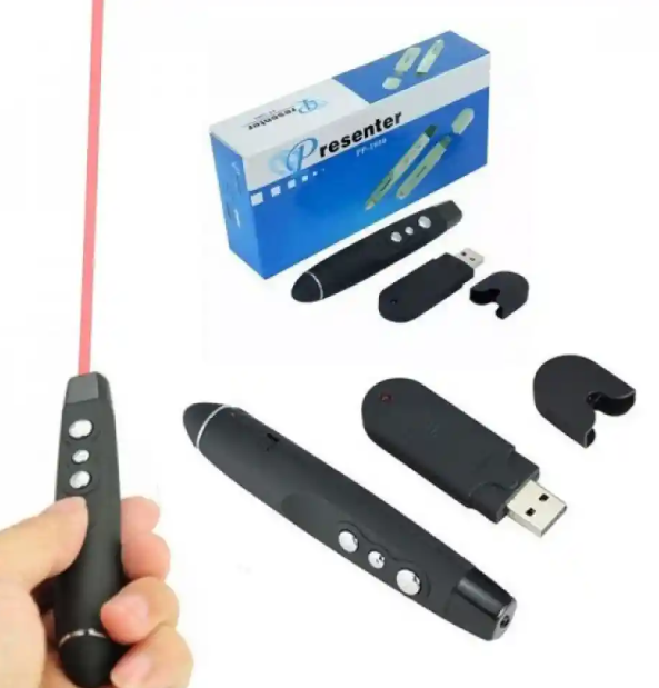 APUNTADOR LASER PP-1000 USB INDICADOR LED/ CTM-K33